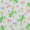 Jumping Frogs Blizzard Prints Fleece Fabric