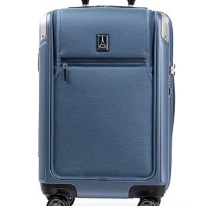 Platinum Elite Business Plus Carry-On Expandable Hardside Spinner Suitcase - Dark Sky Blue