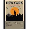 MCS 20 x 30 Black Gallery Wall   Poster Frame