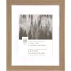 11 x 14 Matted to 8 x 10 Natural Wall Frame by Place   Time