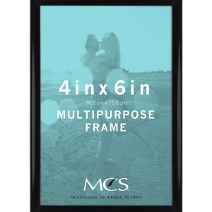 MCS Industries Single Image Multipurpose Frame 4 x6  Black - 1