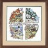 Dimensions 14 A Season for Everything Stamped Cross Stitch Kit