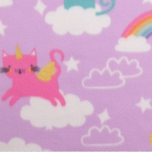 Blizzard Fleece Fabric Caticorns - 1
