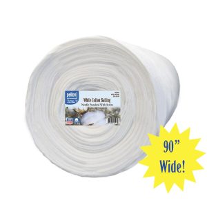 Pellon Nature s Touch Cotton with Scrim 90 Batting By the Yard White - 1