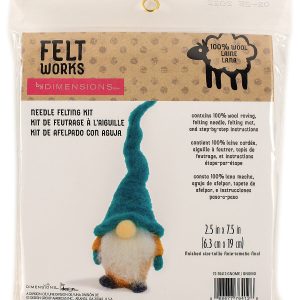 Dimensions 7.5 GnomeWool Roving Needle Felting Kit - 1