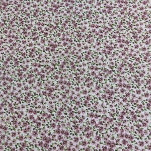 Mauve Floral Quilt Cotton Fabric by Keepsake Calico