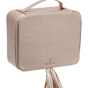 Jett Setter Vegan Leather Makeup Bag
