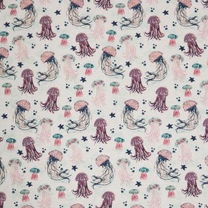 Jellyfish Super Snuggle Flannel Fabric