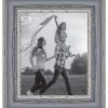 8 x 10 Distressed Light Blue Picture Frame
