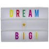 Northlight 12 LED Lighted Cinema Light Box with Letters and Numbers