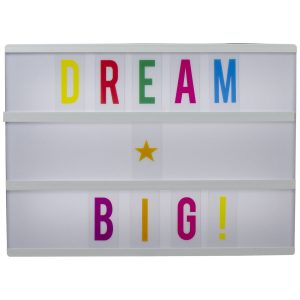 Northlight 12 LED Lighted Cinema Light Box with Letters and Numbers - 1