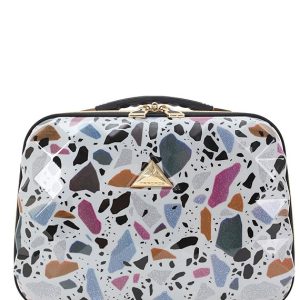 Savoir Collection Terrazzo Print Travel Beauty Case