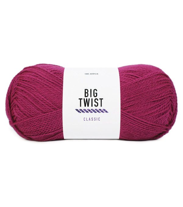 644yds Rainbow Bulky Acrylic Yarn by Big Twist - Image 3