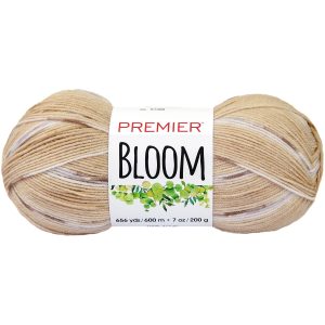 Premier Yarns Bloom 656yds Light Weight Acrylic Yarn - Sandpiper