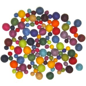 Feltworks 115ct Embellishments Value Pack Needle Felting Balls - 1