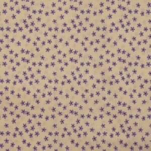Purple Floral Cotton Fabric by Keepsake Calico - 1