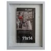 Innovative Creations 11 14 White Wood Float Photo Frame