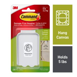 Command Jumbo Canvas Picture Hanger - 1