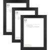 5 x 7 Snapshot Wood   Glass Wall Picture Frames 3pk by Place   Time