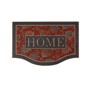 Cozy Jacobean Doormat Chestnut 2  x 3 - 1