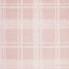 Pink Plaid Luxe Fleece Fabric