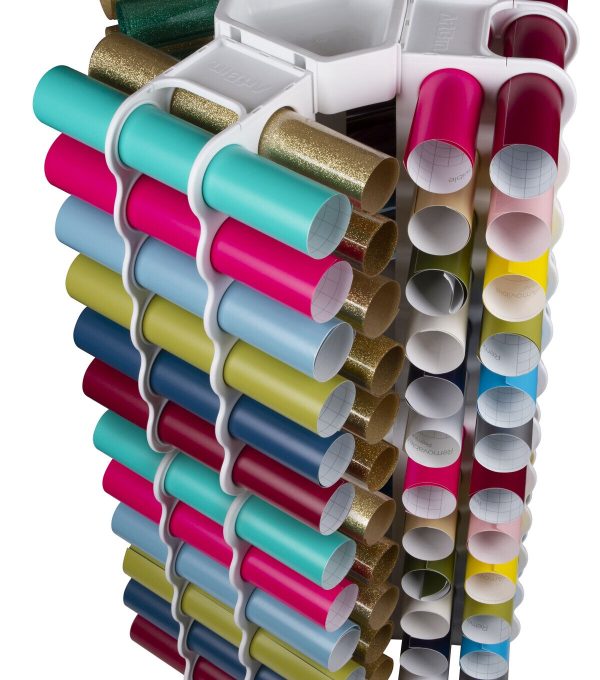 ArtBin 17.5 Vinyl 36 Roll Storage Tower - Image 4