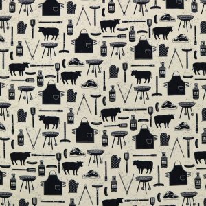 Grill Super Snuggle Flannel Fabric
