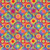 Fabric Traditions Bright Geometric Circles Quilt Cotton Fabric