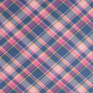 Pastel Bias Plaid Blizzard Fleece Fabric