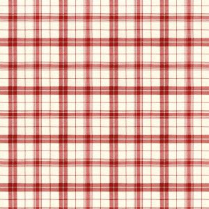 Plaid Red 108 Wide Flannel Fabric
