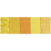 18 x 21 Yellow Blender 1 Cotton Fabric Quarters 5ct by Keepsake Calico