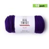 10pk Solid Grape Medium Weight Acrylic 380yd Value Yarn by Big Twist
