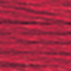 DMC 8.7yd 6 Strand Satin Embroidery Floss - S321 Right Red