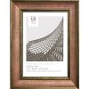 5 x 7 Lara Rose Gold Tabletop Picture Frame by Place   Time