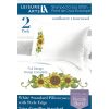 Leisure Arts 20 x 26 Sunflower Pillowcase Stamped Cross Stitch Kit 2ct