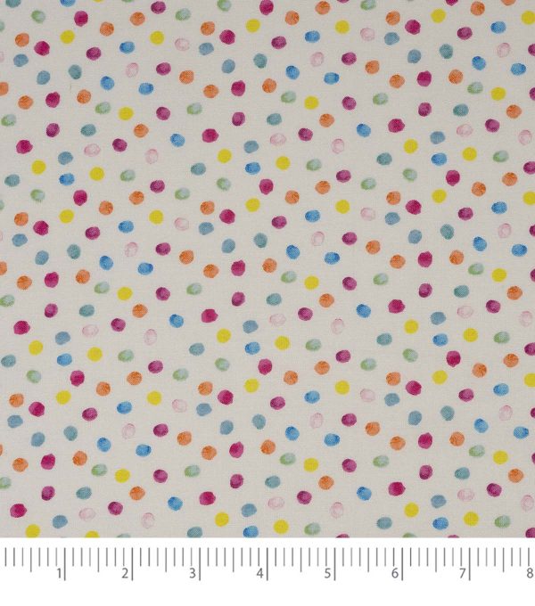 Pastel Dots Quilt Cotton Fabric by Keepsake Calico - Image 3
