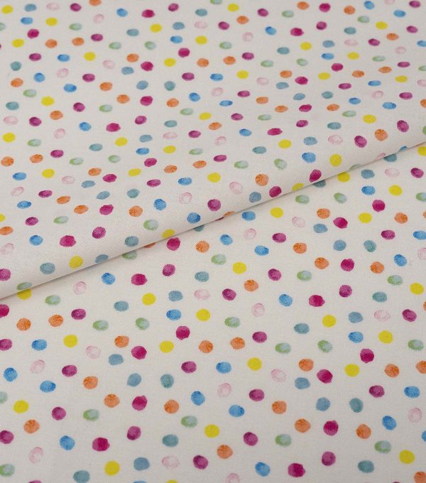 Pastel Dots Quilt Cotton Fabric by Keepsake Calico - Image 2