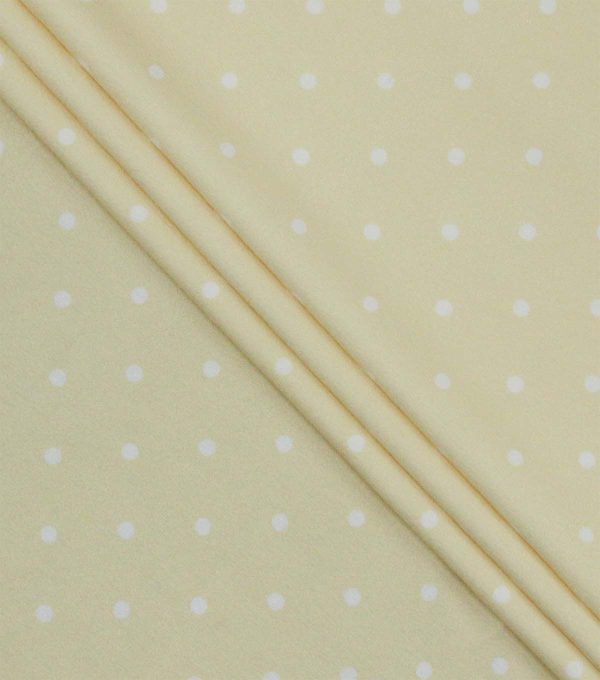 Small Dots on Green Soft   Minky Fleece Fabric - Image 9