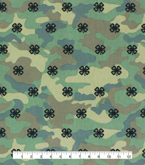4H Camo Toss Cotton Fabric Joann-Exclusive - Image 2