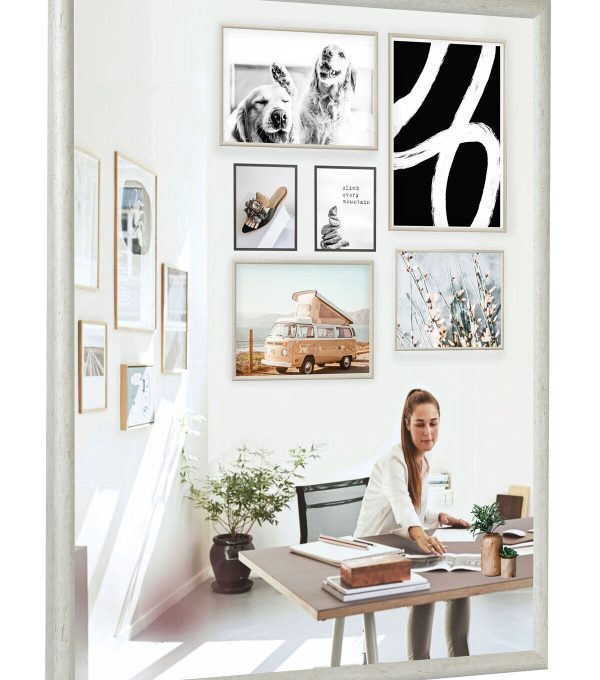 18 x 24 White Bullnose Poster Frame by Place   Time - Image 2