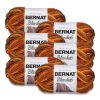 Bernat Blanket 108yds Super Bulky Polyester Yarn 6 Bundle