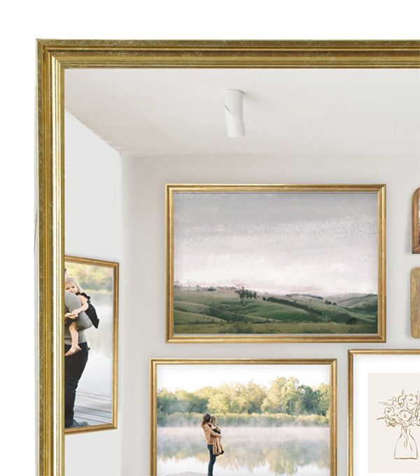 18 x 24 Traditional Brass Poster Frame by Place   Time - Image 4